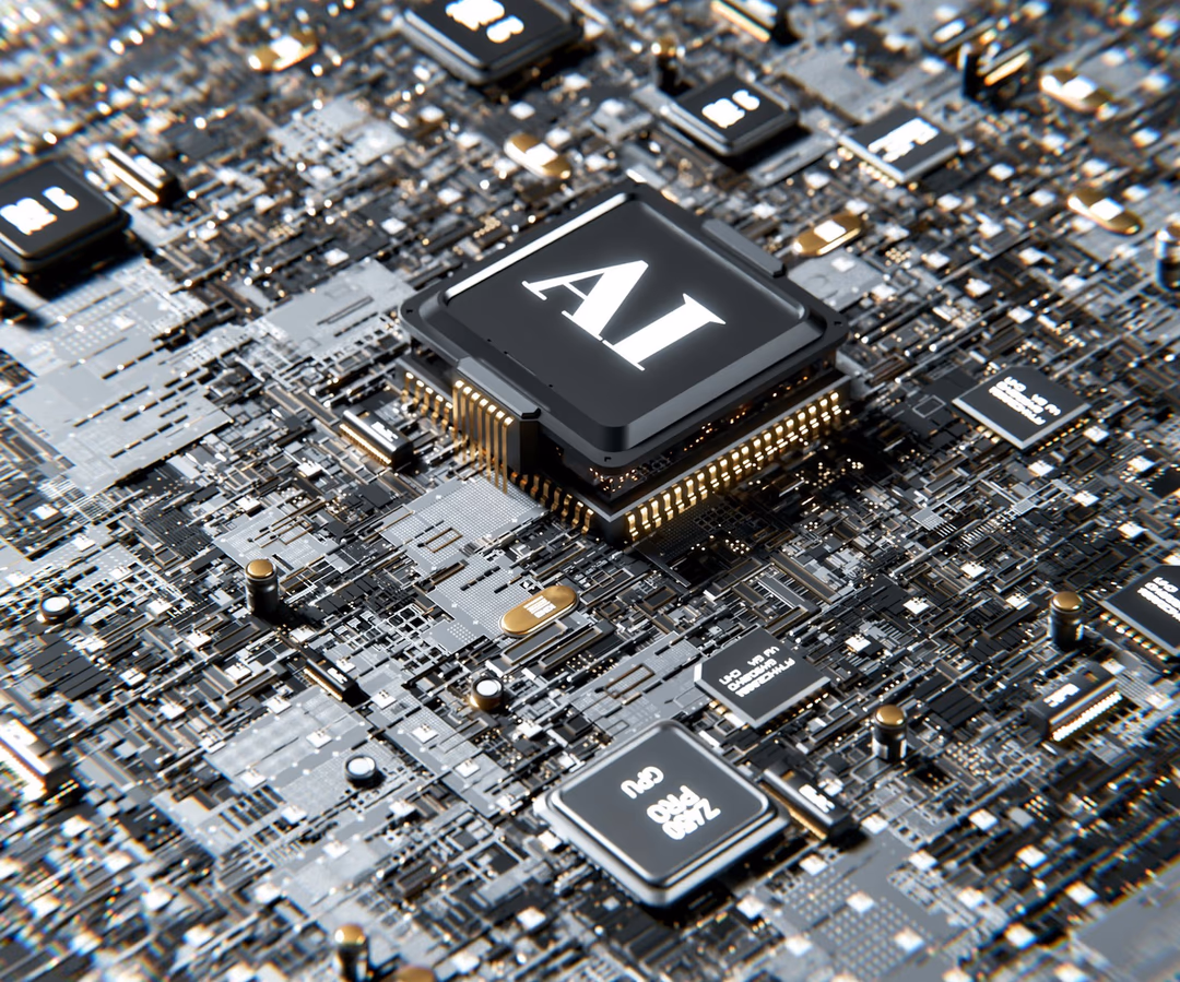 AI 晶片與運算成本示意